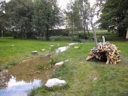 Biberspielplatz in Hürtgenwald